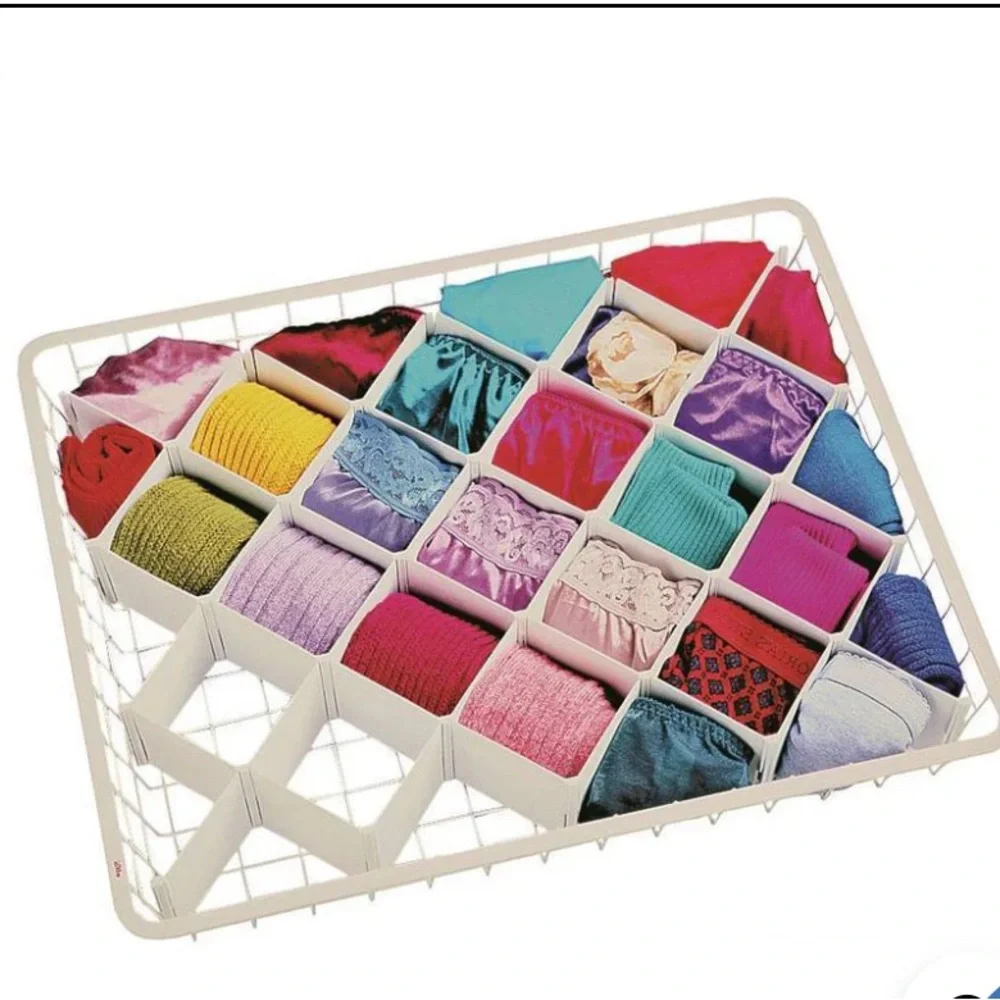 Diamond Drawer Organizer 32 Compartments Bras Panties Sock